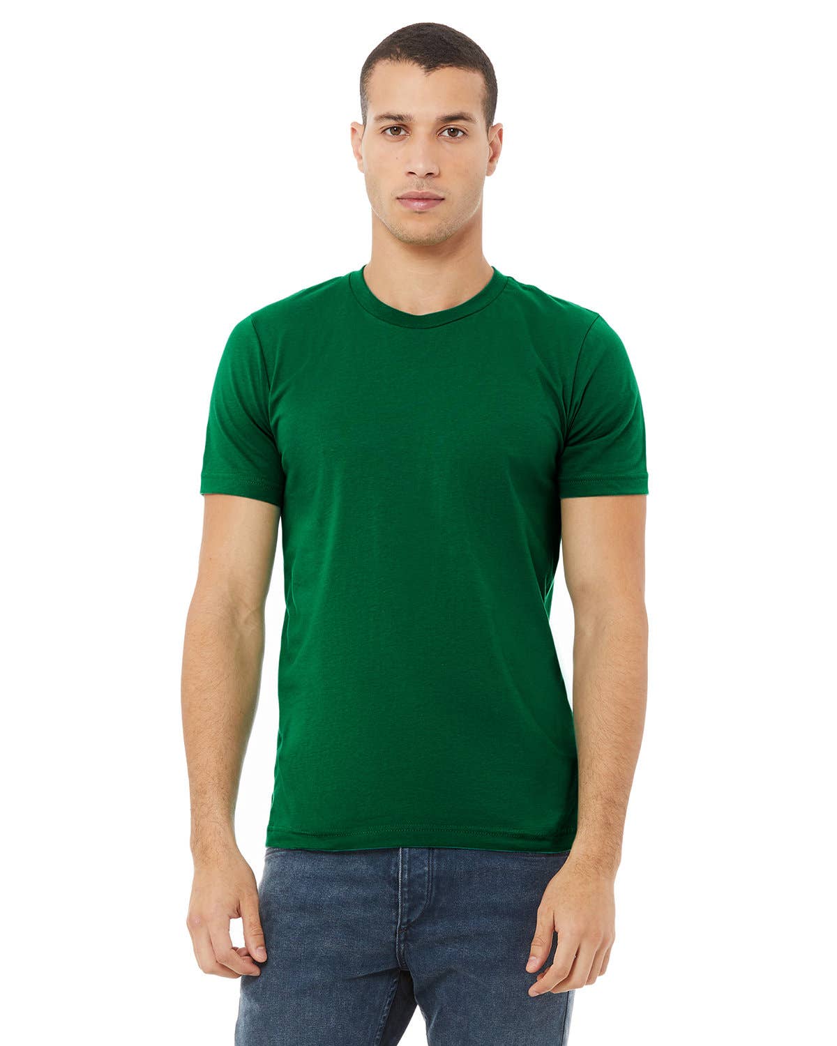 Bella Canvas Unisex Jersey Soft T-Shirt, Blank Shirts 3001C: WHITE / M