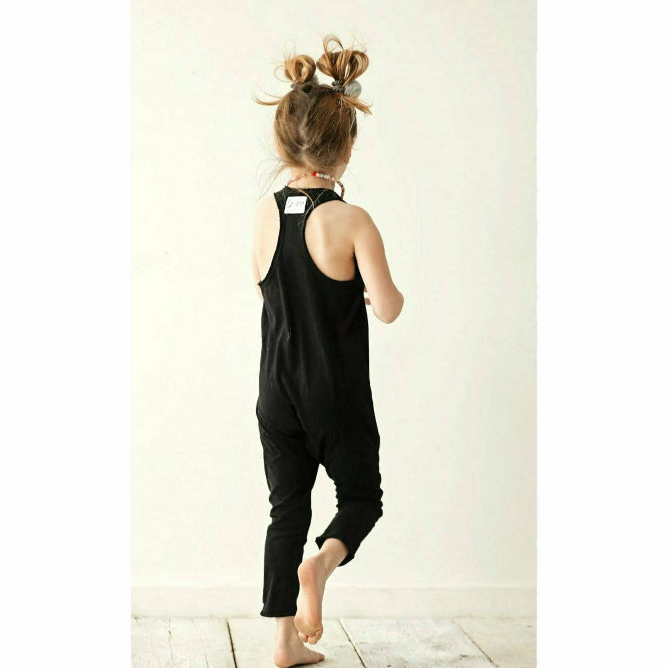 Be Mi Los Angeles Romper - Black