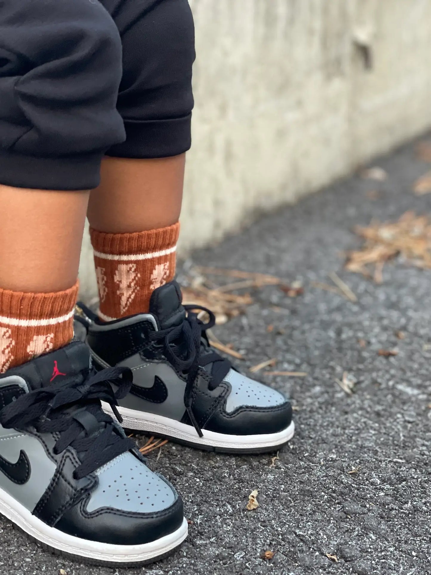 Bolt Crew Socks - Caramel